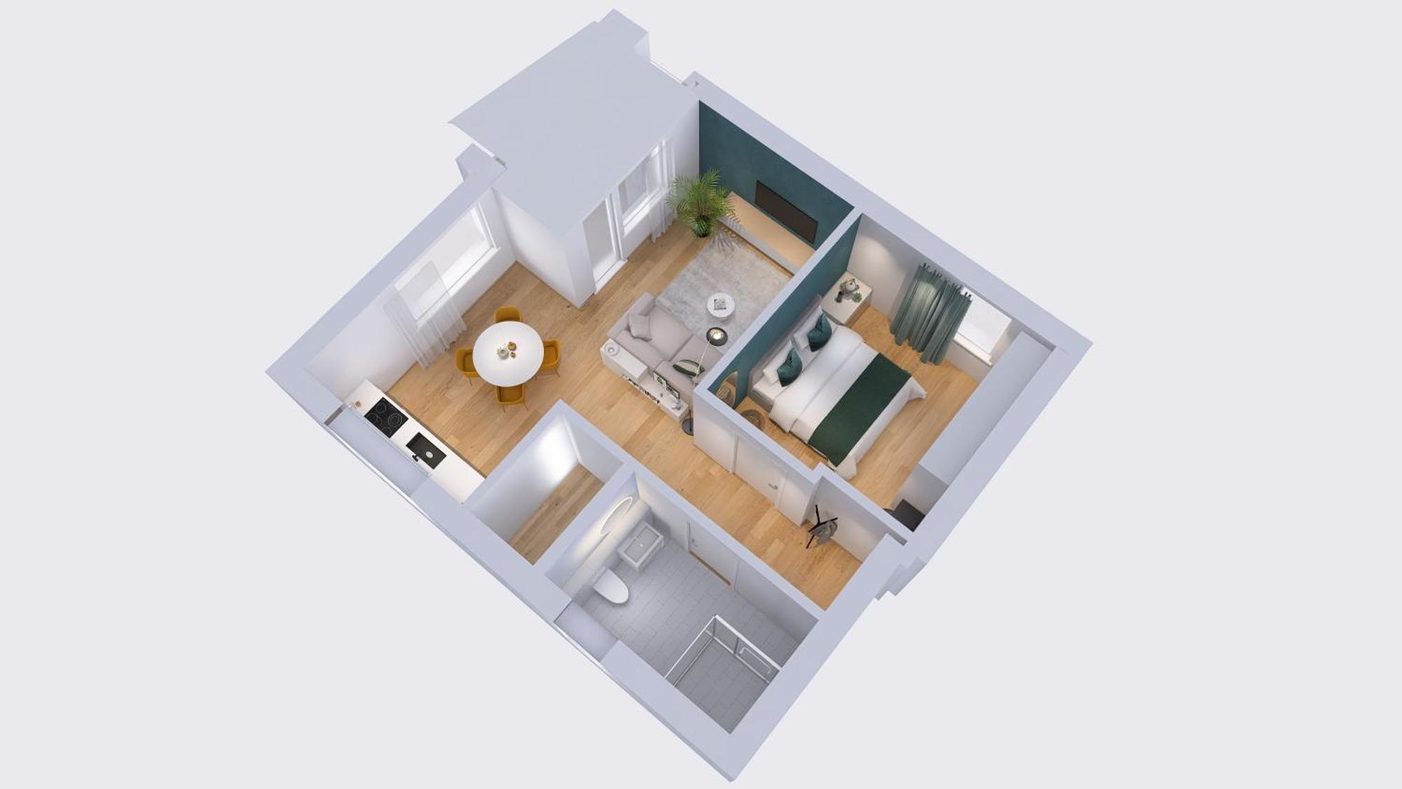 Apartmenthaus Am Kaiser-Wilhelm-Park Detmold Esterno foto